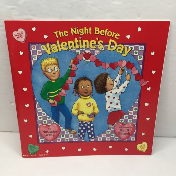 Vintage Lot 3 Kids Books Valentine's Day Spider Saved Night Before Search & Find - Picture 8 of 16